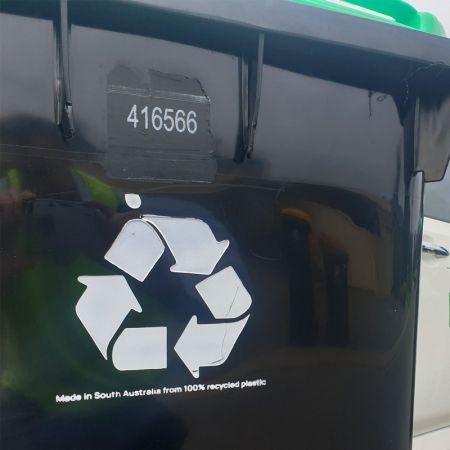 recycled bin