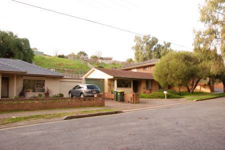 A home with a vacant block behind it