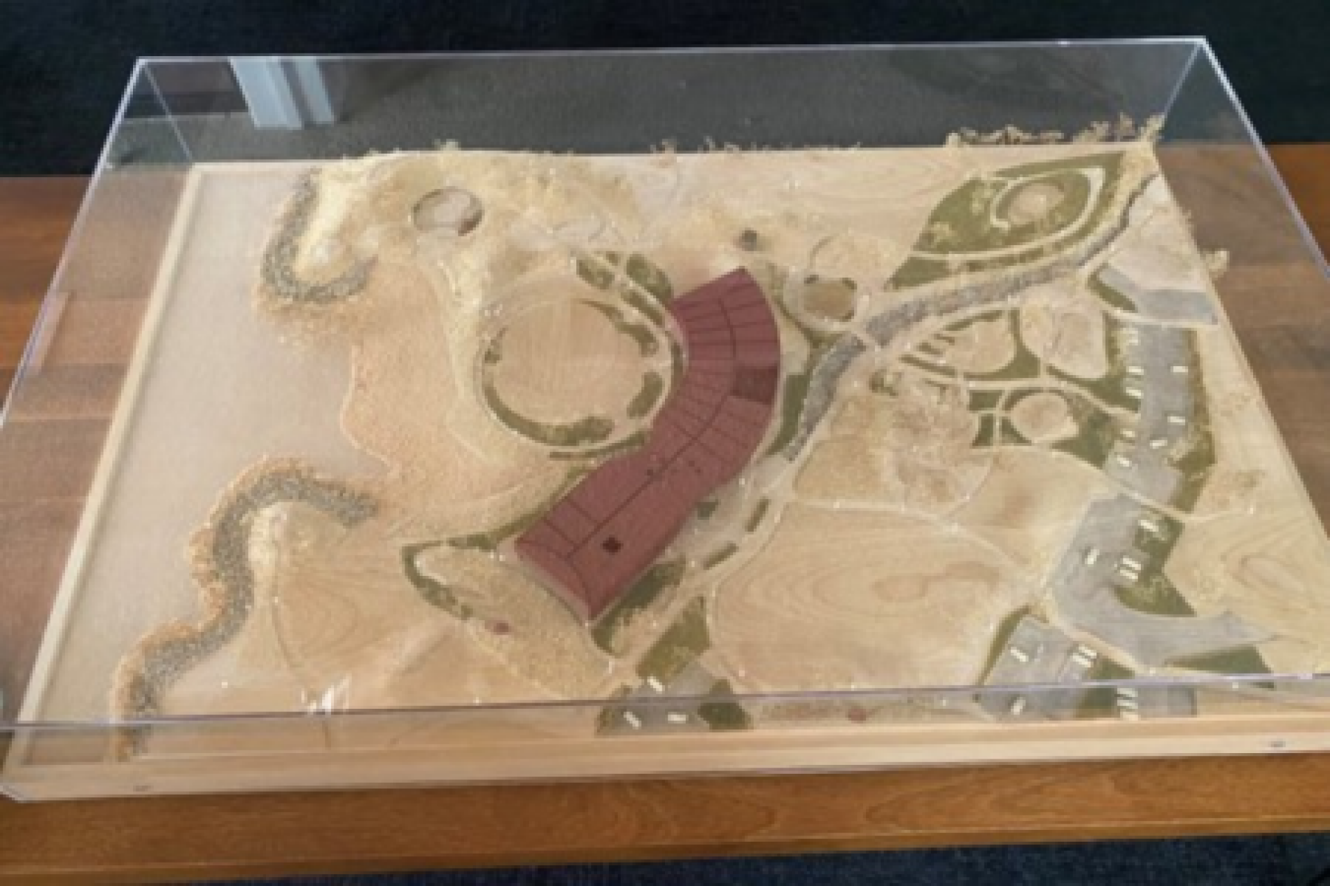 Model of cultural centre