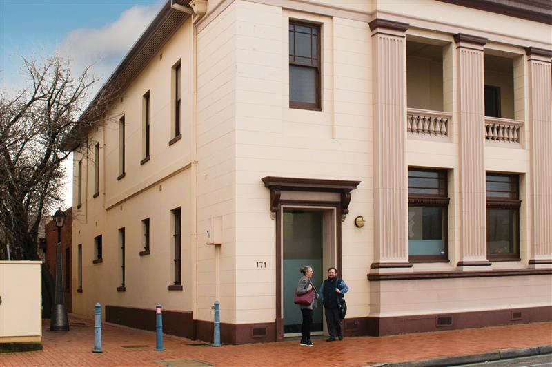 exterior of building