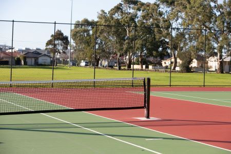 Tennis courts