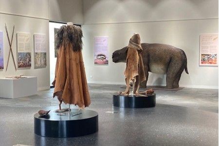 Artwork in a gallery space